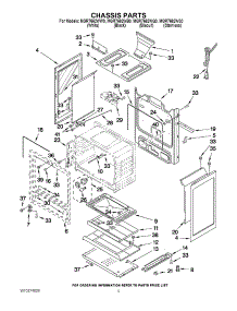 04 - Chassis Parts parts for Maytag Range MGR7662WB0 from AppliancePartsPros.com