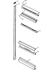 02 - Cabinet Trim parts for Amana Oven ACO27SK / P1132339N K from AppliancePartsPros.com