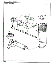 07 - Gas Carrying (Rev. A-D) parts for Admiral Dryer ADG20K3W from AppliancePartsPros.com