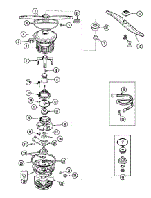 03 - Pump & Motor parts for Amana Dishwasher ADW662EAC from AppliancePartsPros.com