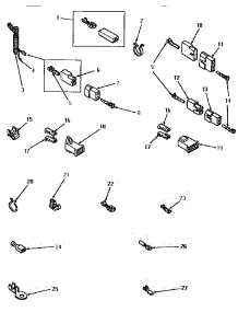 09 - Power Cord And Terminals parts for Amana Dryer AE9433 from AppliancePartsPros.com