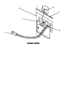 12 - Power Cord parts for Amana Dryer AEM427W2 from AppliancePartsPros.com
