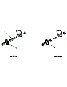 03 - Cylinder Roller parts for Amana Dryer AEM453 from AppliancePartsPros.com