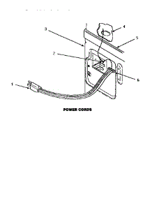 13 - Power Cord parts for Speed Queen Dryer AEM497W2 from AppliancePartsPros.com