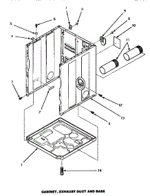 10 - L parts for Amana Dryer AEM677L2 from AppliancePartsPros.com