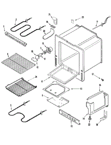 04 - Oven / Base parts for Amana Range AER5712BAW from AppliancePartsPros.com