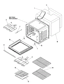 02 - Cavity parts for Amana Range AER5715QCS from AppliancePartsPros.com