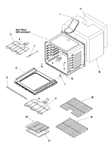 02 - Cavity parts for Amana Range AER5735QAN from AppliancePartsPros.com