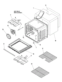 02 - Cavity parts for Amana Range AER5815RCS from AppliancePartsPros.com