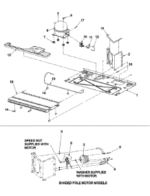 02 - Compressor parts for Amana Refrigerator AFB2534DEB from AppliancePartsPros.com
