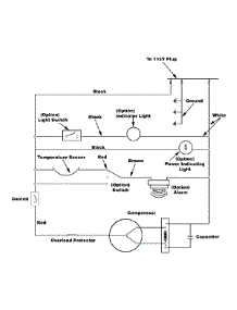 05 - Wiring Information parts for Amana Freezer AFU1505BW from AppliancePartsPros.com