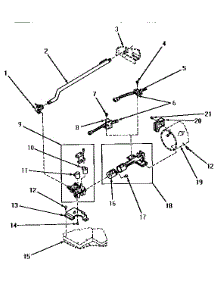 06 - Gas Valve And Igniter parts for Amana Dryer AG5419 from AppliancePartsPros.com