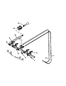 05 - Manifold & Valves parts for Amana Range AGC585WW / P1143194NWW from AppliancePartsPros.com
