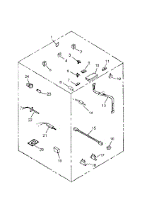 04 - Electrical Components parts for Amana Range AGDS901WW / P1131817NWW from AppliancePartsPros.com