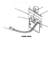 13 - Power Cord parts for Amana Dryer AGM409L2 from AppliancePartsPros.com