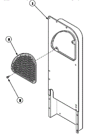 10 - Heater Box Assy Replacement parts for Amana Dryer AGM429L2 / PAGM429L2 from AppliancePartsPros.com