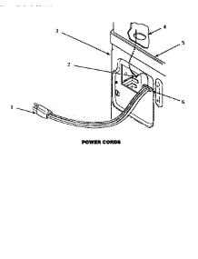 13 - Power Cord parts for Amana Dryer AGM479L2 from AppliancePartsPros.com