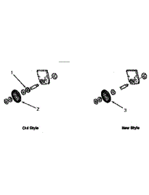 03 - Cylinder Roller parts for Amana Dryer AGM659 from AppliancePartsPros.com