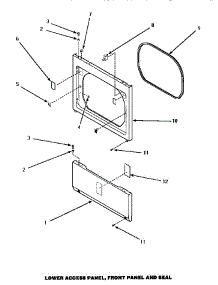 04 - L parts for Amana Dryer AGM699W2 from AppliancePartsPros.com