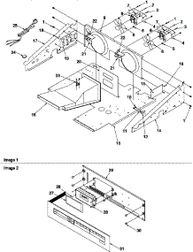 03 - Control Compartment And Control Panel parts for Amana Range AGOD2750E / P1132527N E from AppliancePartsPros.com