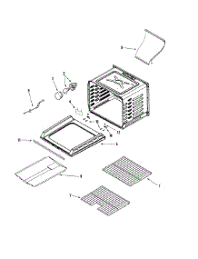 02 - Cavity parts for Amana Range AGR5725RDQ from AppliancePartsPros.com