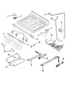 05 - Gas Controls parts for Amana Range AGR5825RDB from AppliancePartsPros.com