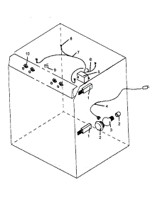 03 - Electrical Components parts for Amana Range AGS730W / P1141263N from AppliancePartsPros.com