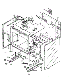 06 - Oven Assy parts for Amana Range AGS751W1 / P1141273N W from AppliancePartsPros.com