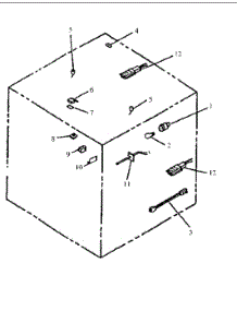 03 - Electric Components parts for Amana Range AGS780E / P1168601N E from AppliancePartsPros.com