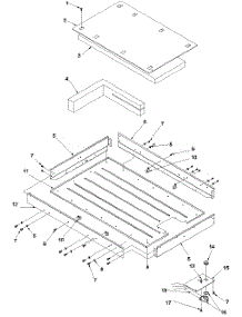 02 - Heater Box Assembly parts for Amana Cooktop AK2T30E4 / P1143721N E from AppliancePartsPros.com