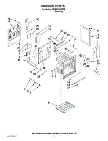 03 - Chassis Parts parts for Maytag Range MER6755ACS26 from AppliancePartsPros.com