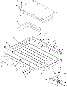 02 - Heater Box Assembly parts for Amana Cooktop AK2T36E4 / P1143704NE from AppliancePartsPros.com