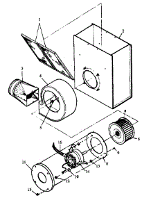 03 - Ventilation Section parts for Amana Cooktop AKDE5WW / P1131742W W from AppliancePartsPros.com