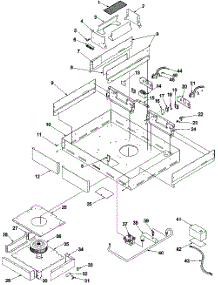 02 - Cavity parts for Amana Cooktop AKGD3060WW / P1131630NWW from AppliancePartsPros.com