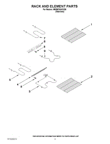 06 - Rack And Element Parts parts for Maytag Range MER6755ACS26 from AppliancePartsPros.com