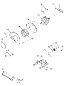 06 - Motor And Fan Assembly parts for Amana Dryer ALG866SCW / PALG866SCW from AppliancePartsPros.com