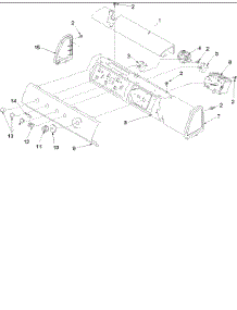 05 - Control Panels parts for Amana Washer ALW780QMC / PALW780QMC0 from AppliancePartsPros.com