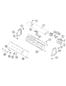 02 - Control Panel parts for Amana Washer ALW895SAW from AppliancePartsPros.com