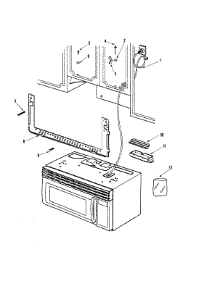 03 - Installation parts for Amana Microwave AMV5164AAQ from AppliancePartsPros.com