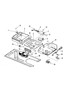 02 - Blower Motor parts for Amana Microwave AMV6177AAS from AppliancePartsPros.com