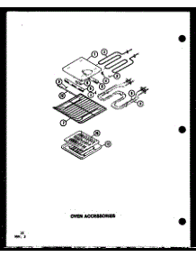 06 - Oven Accessories parts for Amana Oven AO27DB / P8554708S from AppliancePartsPros.com