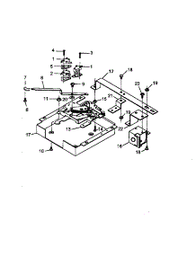 05 - Door Latch, Upper And Lower parts for Amana Oven AO27DG1 / P1132525N B from AppliancePartsPros.com