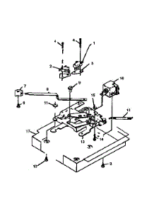 04 - Door Latch Assy parts for Amana Oven AO27SE1 / P1132336N from AppliancePartsPros.com