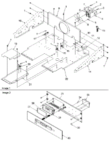03 - Control Compartment And Control Panel parts for Amana Oven AOCS2740E / P1132369N E from AppliancePartsPros.com