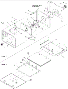 04 - Oven Assy / Bottom Insulation parts for Amana Oven AOCS3040WW / P1132375NWW from AppliancePartsPros.com