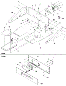 03 - Control Compartment And Control Panel parts for Amana Oven AOES2730E / P1132367N E from AppliancePartsPros.com