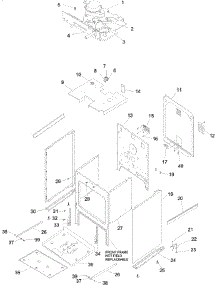 02 - Cavity parts for Amana Oven AOGD2750E / P1132529NE from AppliancePartsPros.com