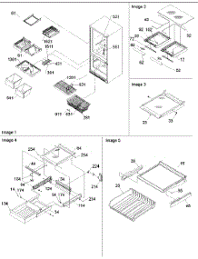 10 - Shelving Assy parts for Amana Refrigerator ARB2109AWR / PARB2109AW3 from AppliancePartsPros.com