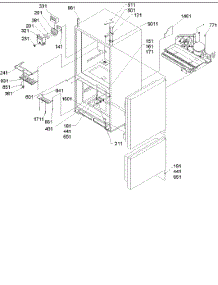 02 - Controls & Light Covers parts for Amana Refrigerator ARB210BAC / PARB210BAC1 from AppliancePartsPros.com