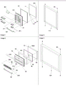 03 - Door Assemblies parts for Amana Refrigerator ARB210BAW / PARB210BAW1 from AppliancePartsPros.com